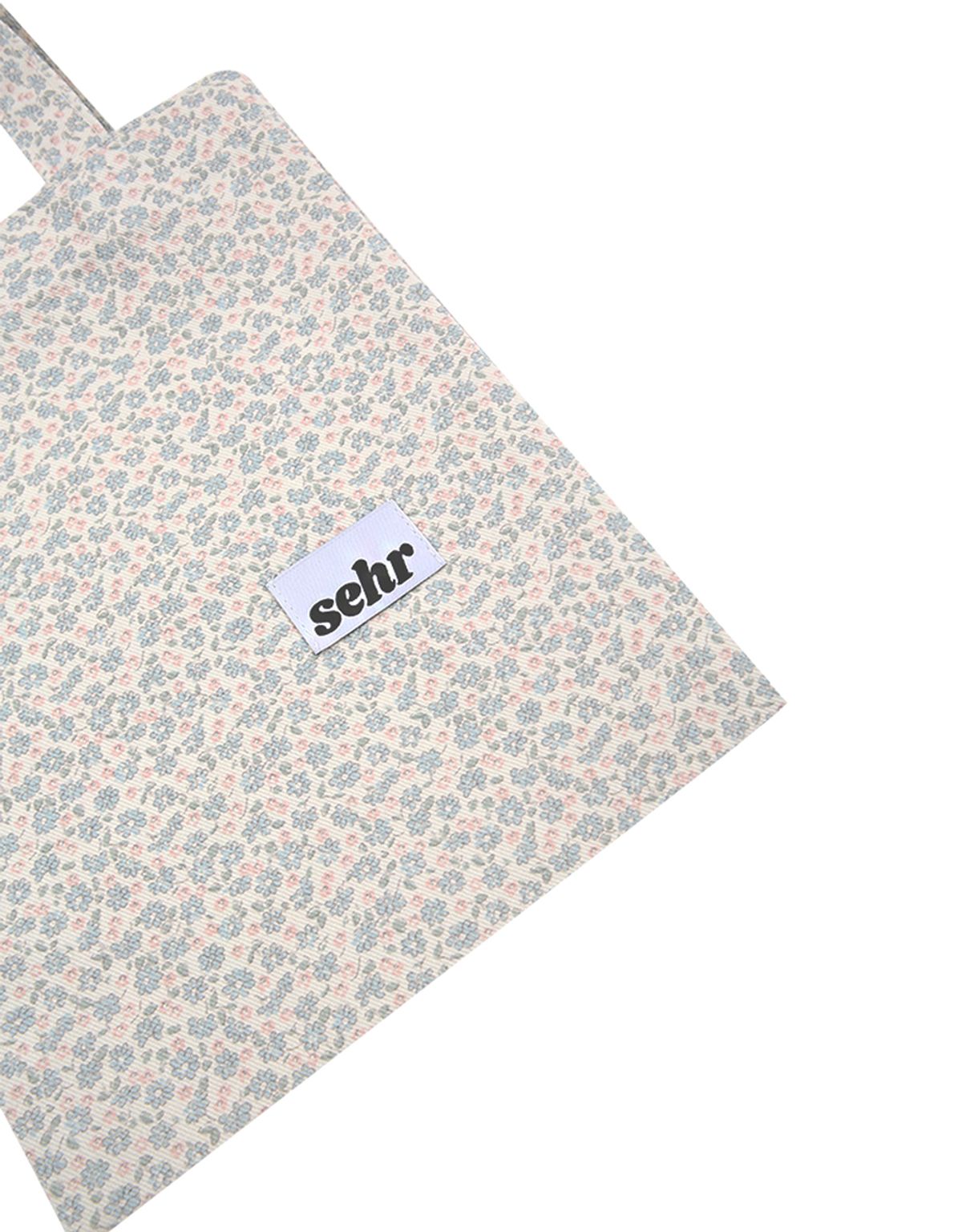세르(SEHR) Cotton Flower Mini Bag (Light Blue)