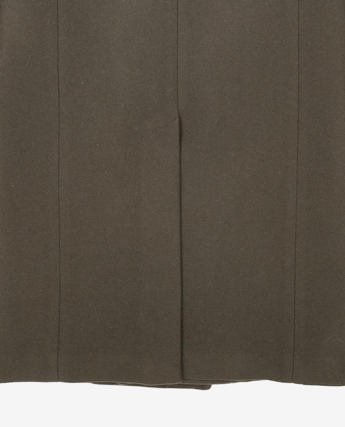 벨리에(BELIER) Wool Cashmere Tailored Double Coat - Deep Olive [울 캐시미어 테일러드 더블 코트 - 딥 올리브] S