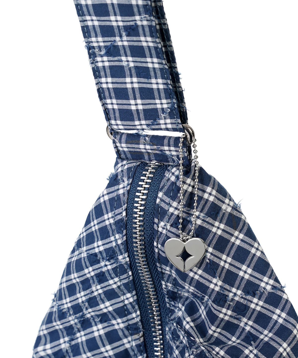 페넥(FENNEC) LASSIE BAG - CHECK BLUE