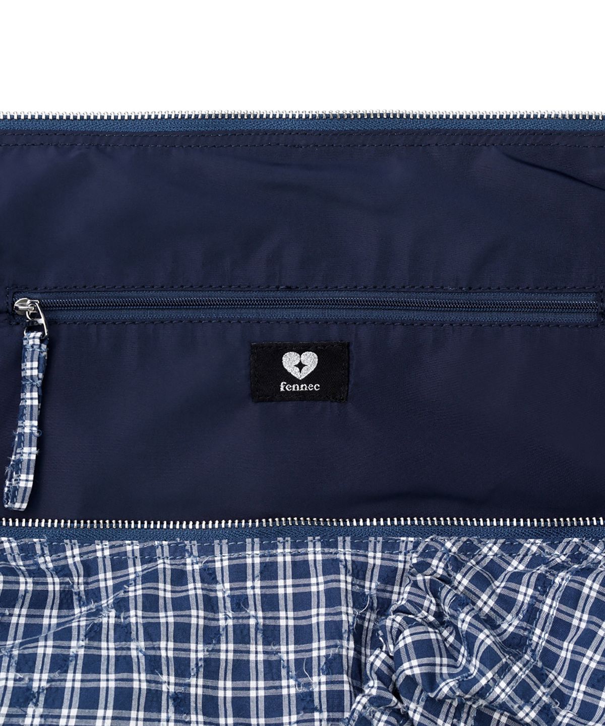 페넥(FENNEC) LASSIE BAG - CHECK BLUE