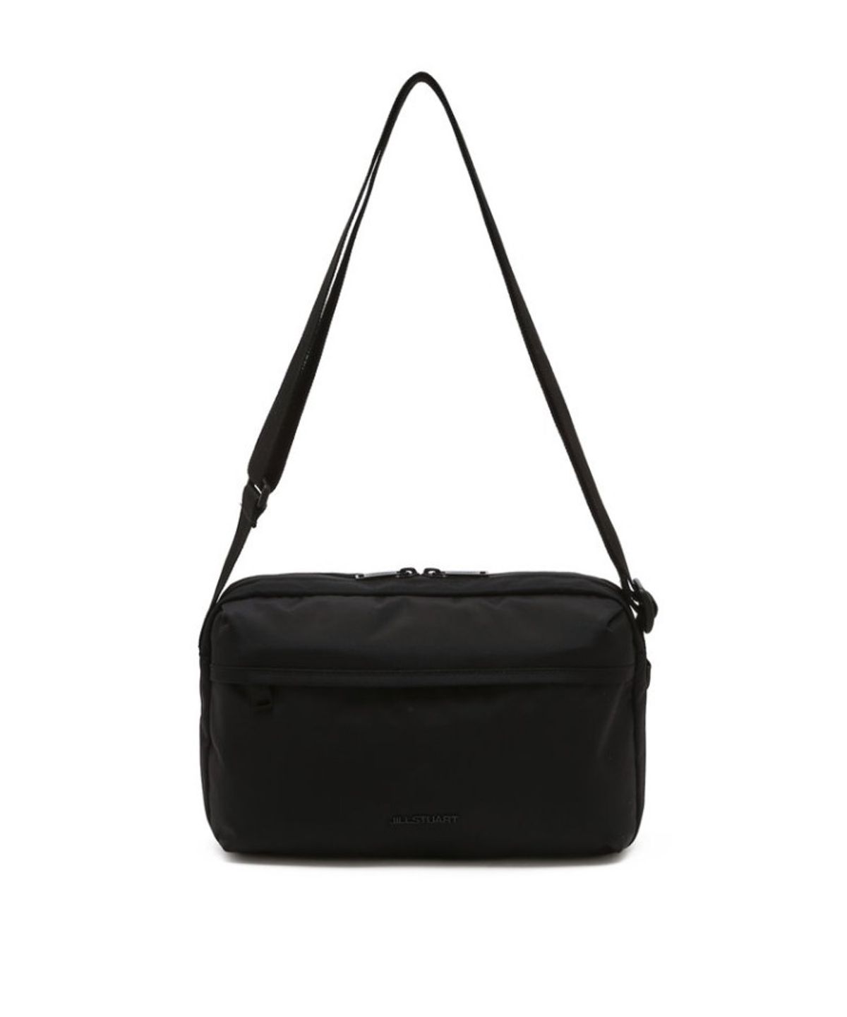 질스튜어트 맨 액세서리(JILLSTUART MEN ACC) [브룩스] 로고장식 나일론 크로스백 블랙 JUBA6F533BK