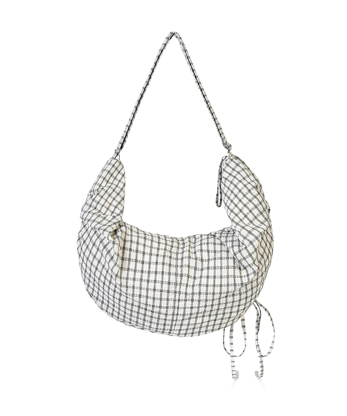 페넥(FENNEC) LASSIE BAG - CHECK CREAM