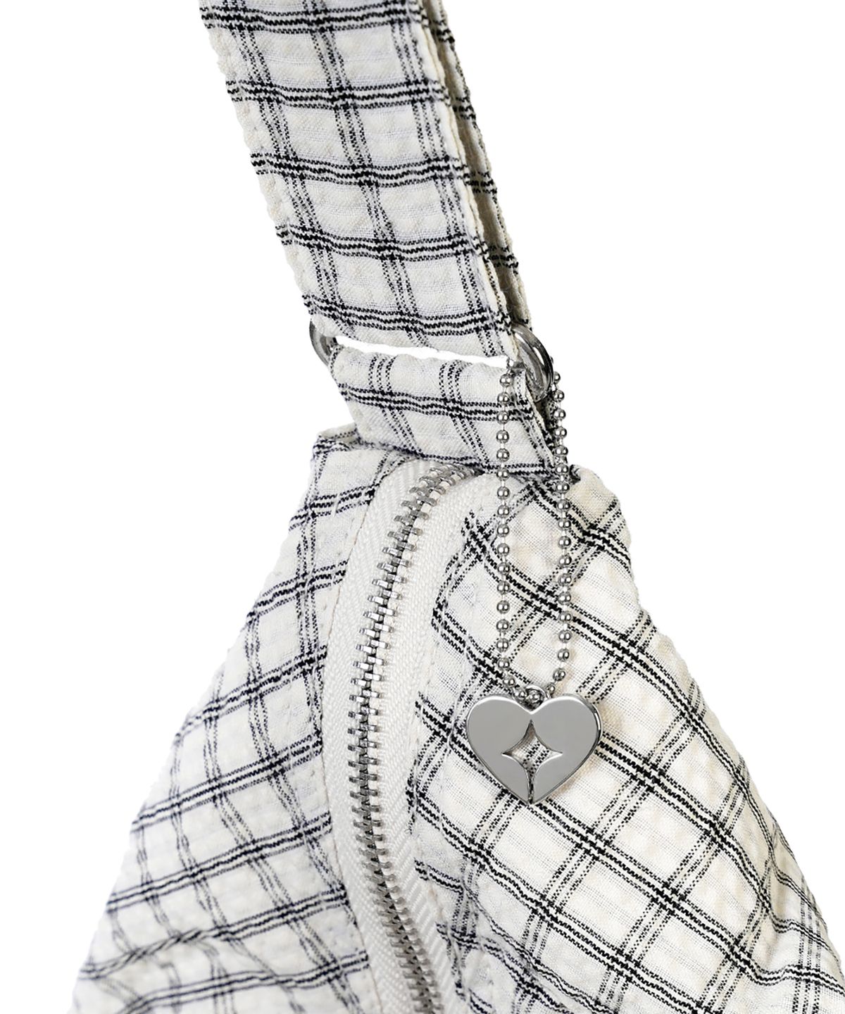 페넥(FENNEC) LASSIE BAG - CHECK CREAM