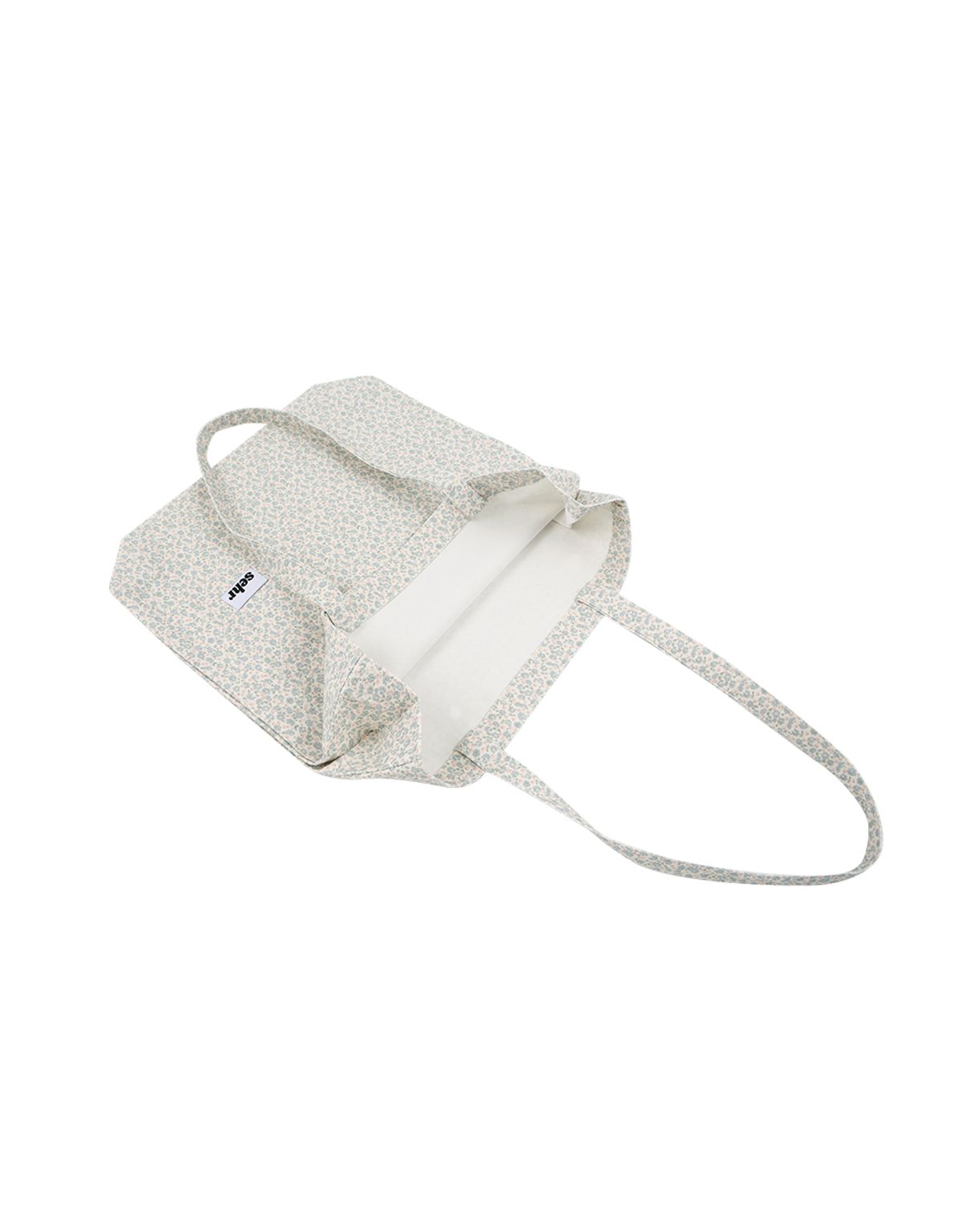 세르(SEHR) Cotton Flower Big Bag (Light Blue)