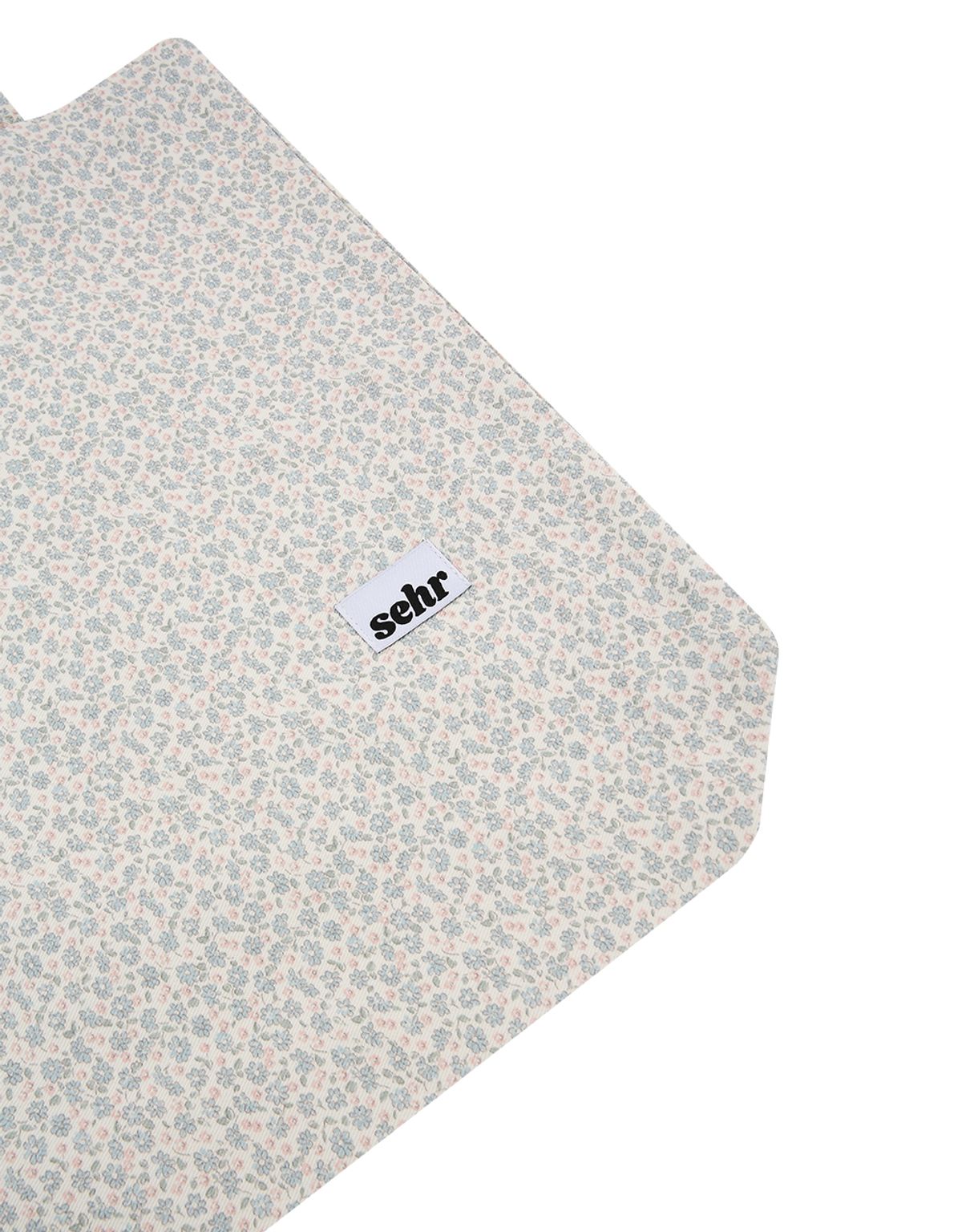 세르(SEHR) Cotton Flower Big Bag (Light Blue)