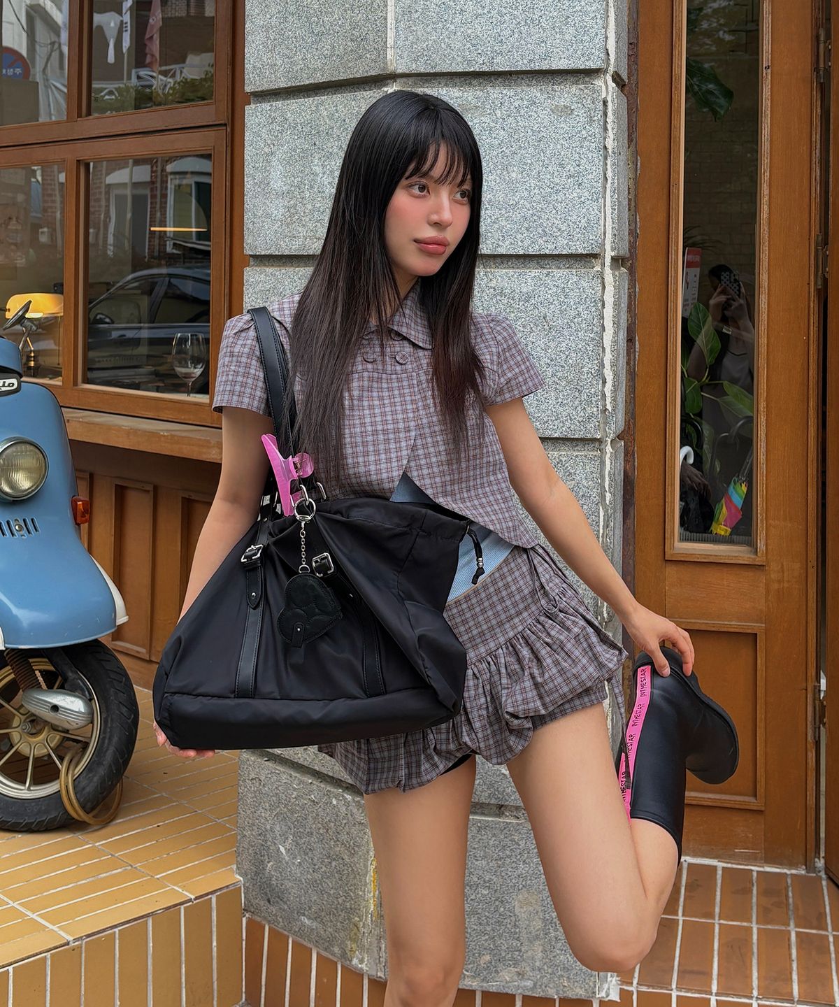 페넥(FENNEC) VEIL BAG - BLACK