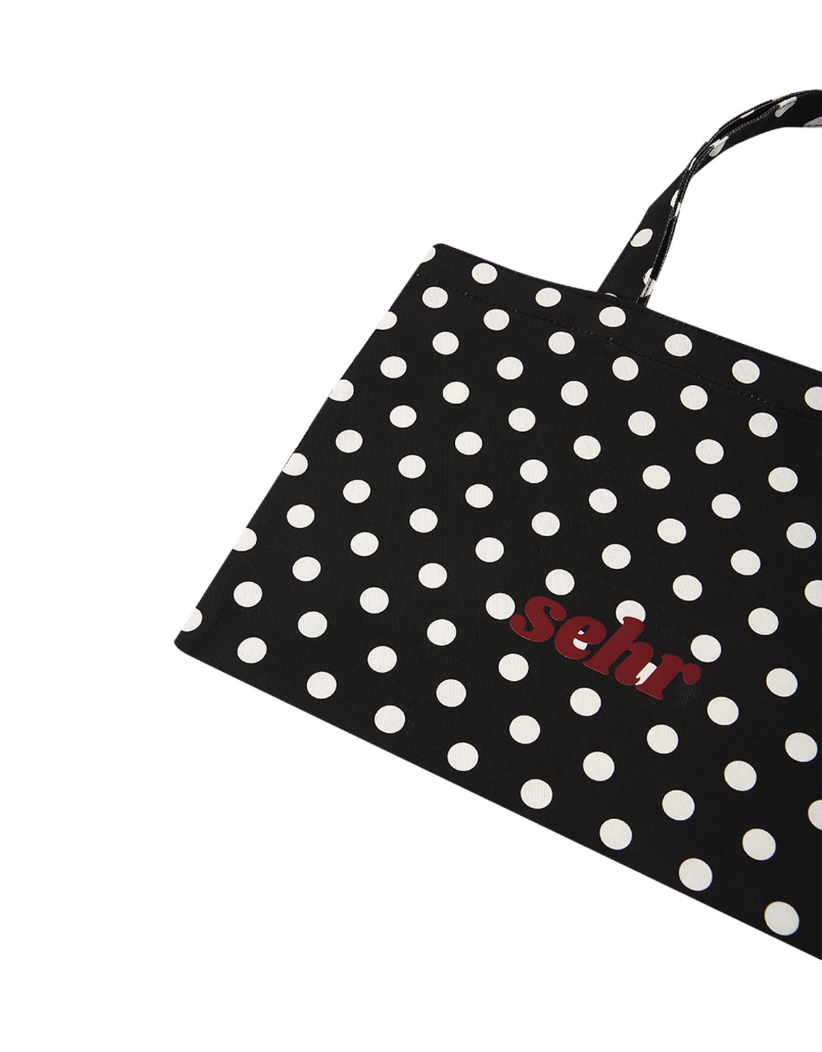 세르(SEHR) Dot Mini Tote Bag (Black)