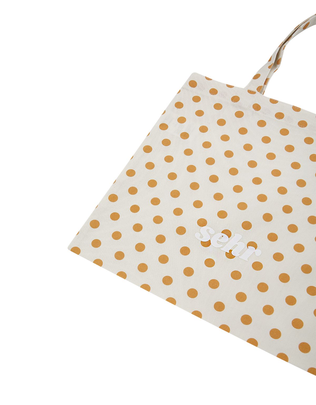 세르(SEHR) Dot Middle Tote Bag (Orange)
