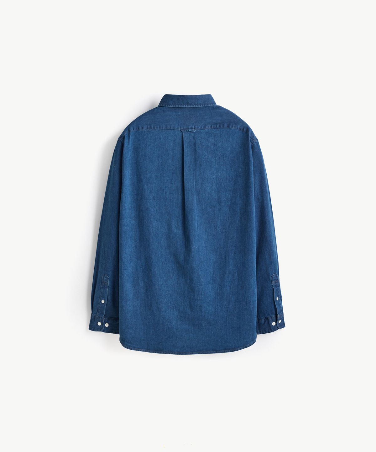 에스티코(STCO) Gentlemens Philosophy 6.5oz 소프트 데님 셔츠_진청 (레귤러핏)_JDSXZ37CSL