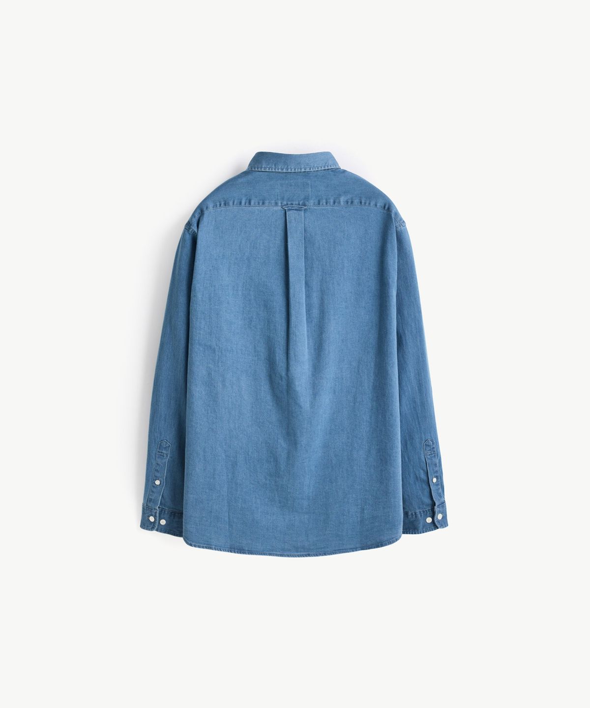 에스티코(STCO) Gentlemens Philosophy 6.5oz 소프트 데님 셔츠_중청 (레귤러핏)_JDSXZ36CSL