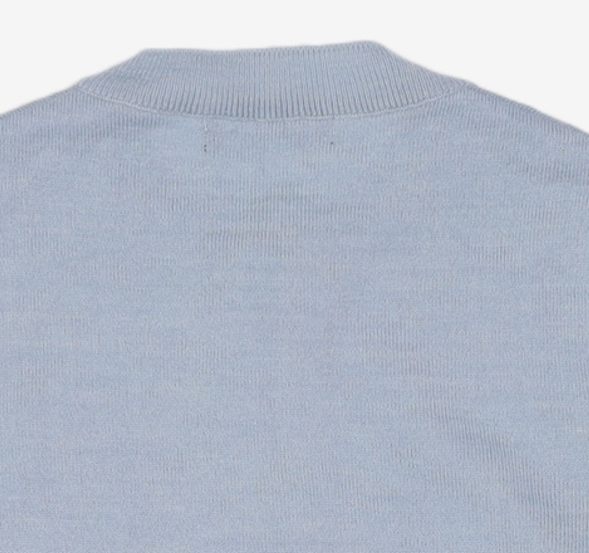 오아이오아이 컬렉션(OIOI COLLECTION) BASIC PATCH KNIT CARDIGAN (WOMEN) [SKY BLUE] FREE