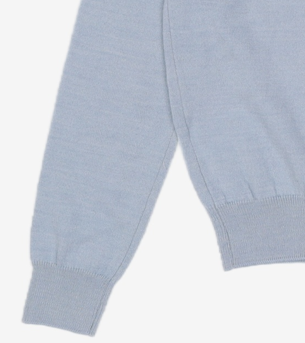 오아이오아이 컬렉션(OIOI COLLECTION) BASIC PATCH KNIT CARDIGAN (WOMEN) [SKY BLUE] FREE