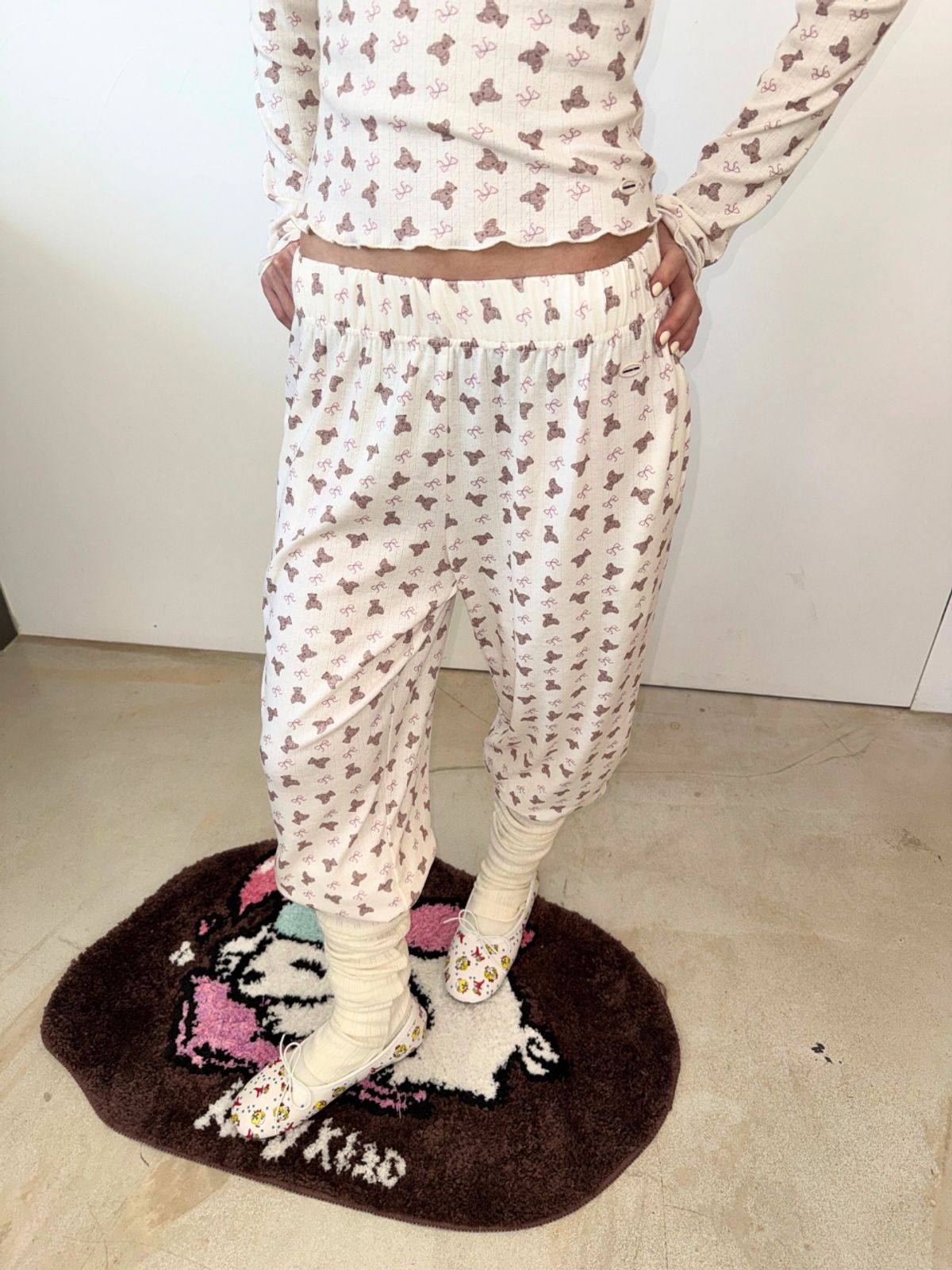 구름킴(GULEMKIM) Sweet and glutinous ballet lantern stepping pants
