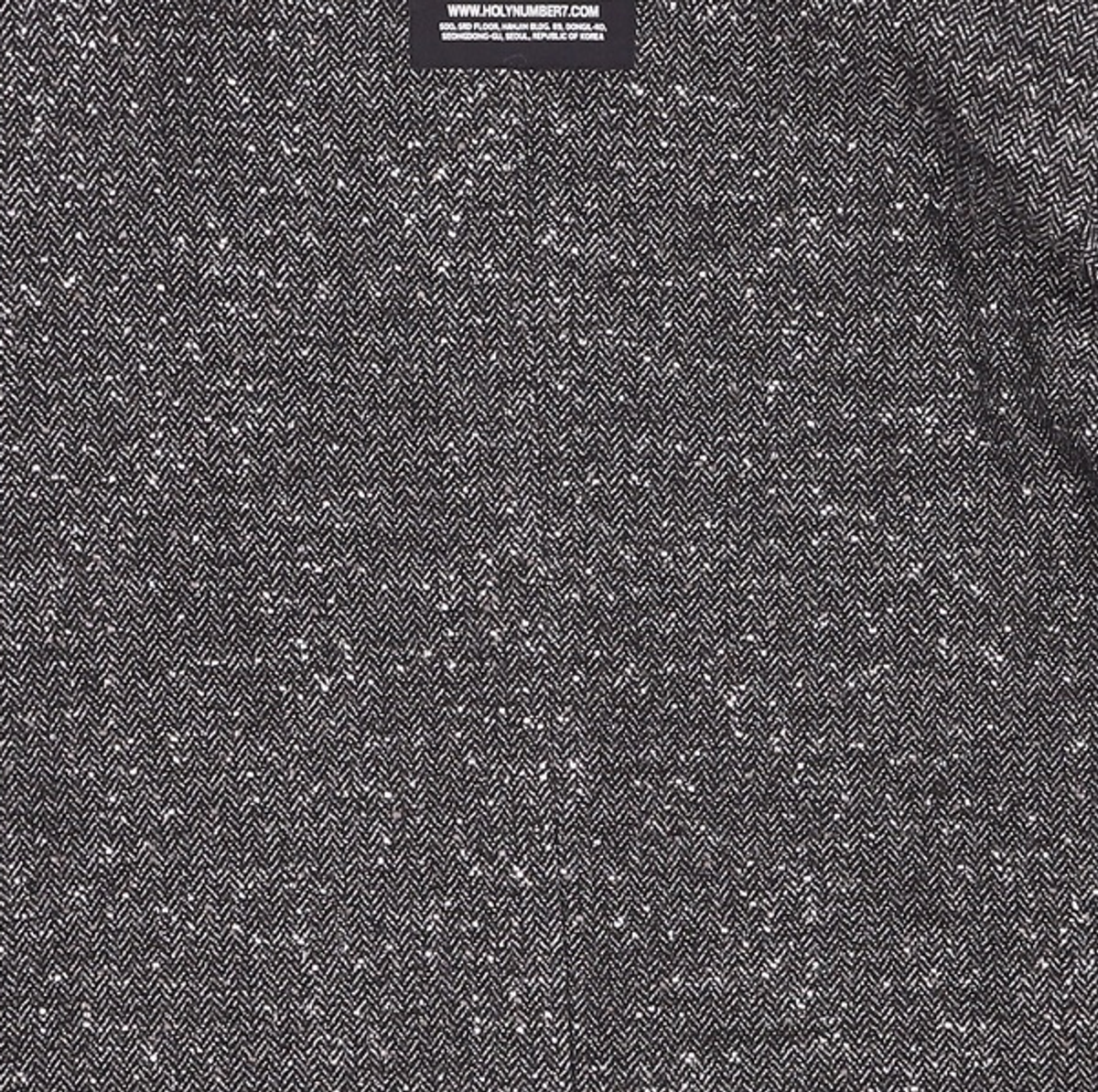 홀리넘버세븐(HOLYNUMBER7) EMBROIDERY POCKET HERRINGBON OVERFIT JACKET M