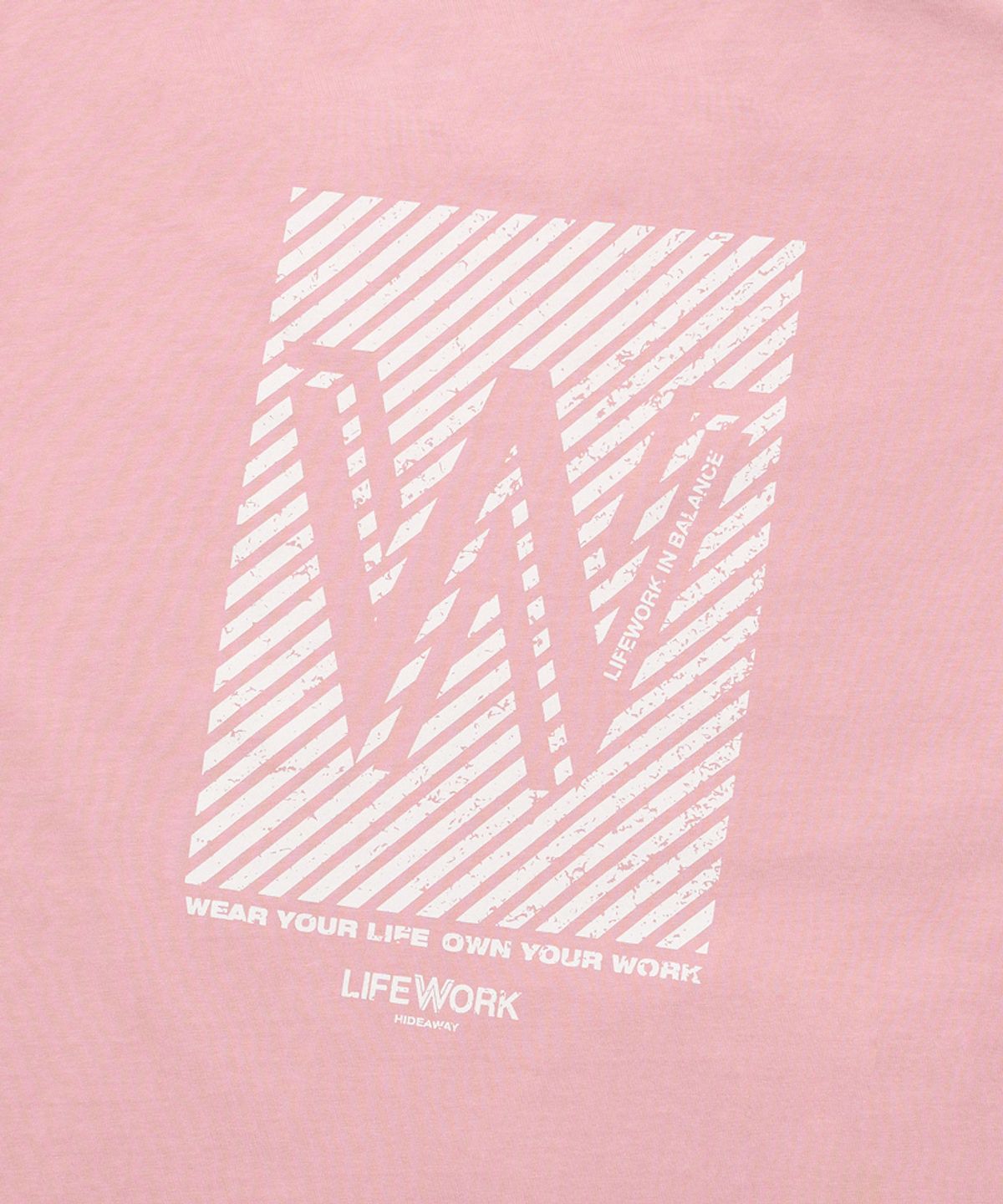 라이프워크 키즈(LIFEWORK KIDS) 키즈) 빈티지 워싱 W로고 반팔 티셔츠
