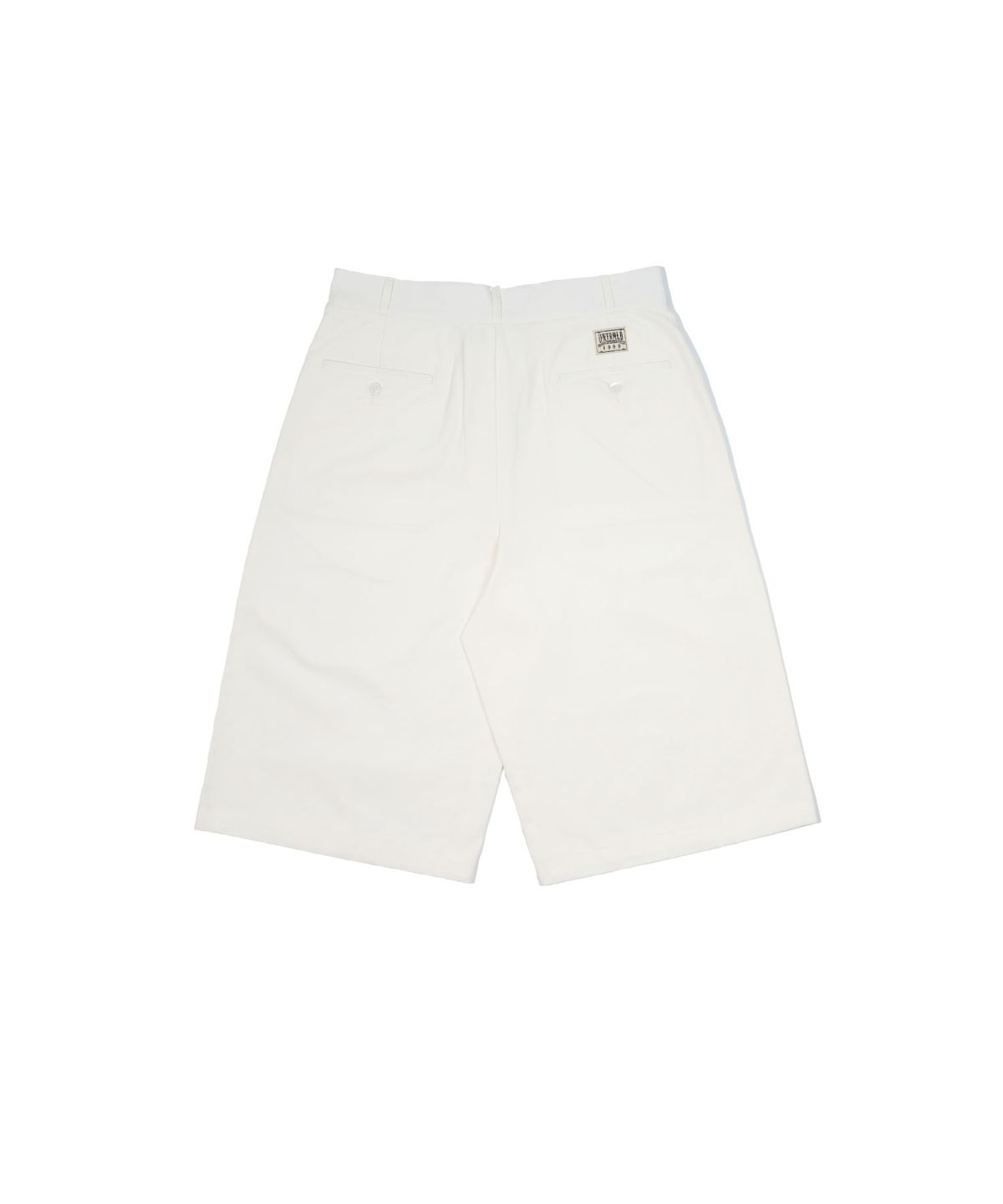 언트레멀드(UNTRAMMELED) STUD BERMUDA PANTS - IVORY