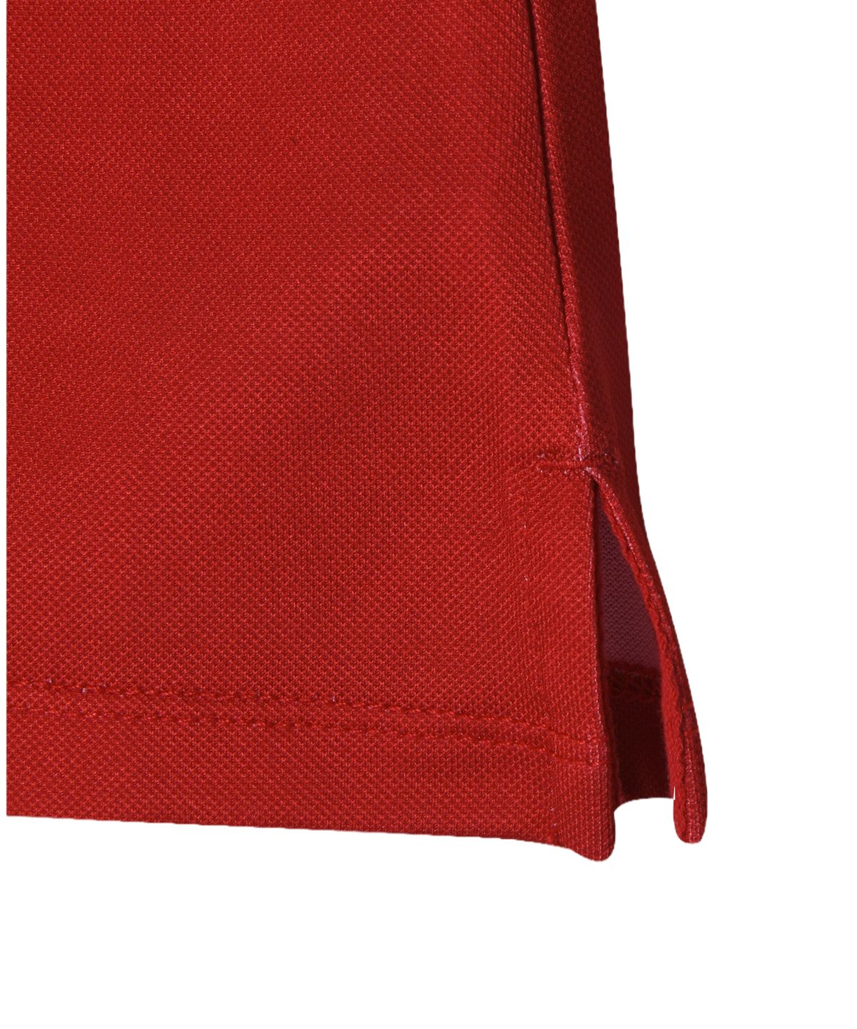 핍스 모터사이클(PHYPS MOTORCYCLE) Womens Moto Patch Polo Shirt Red