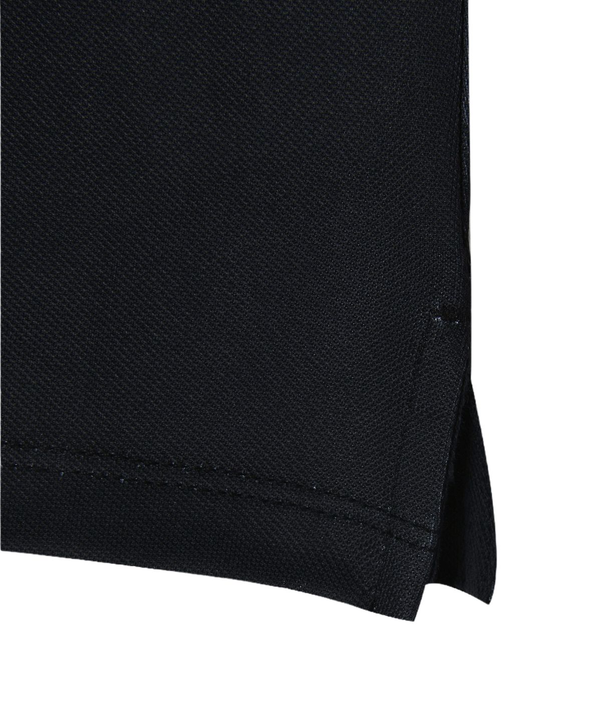 핍스 모터사이클(PHYPS MOTORCYCLE) Womens Moto Patch Polo Shirt Black