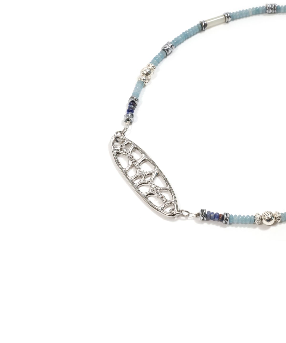 논타입(NONTYPE) SYMBOL DEEP SEA CORE NECKLACE (BLUE)