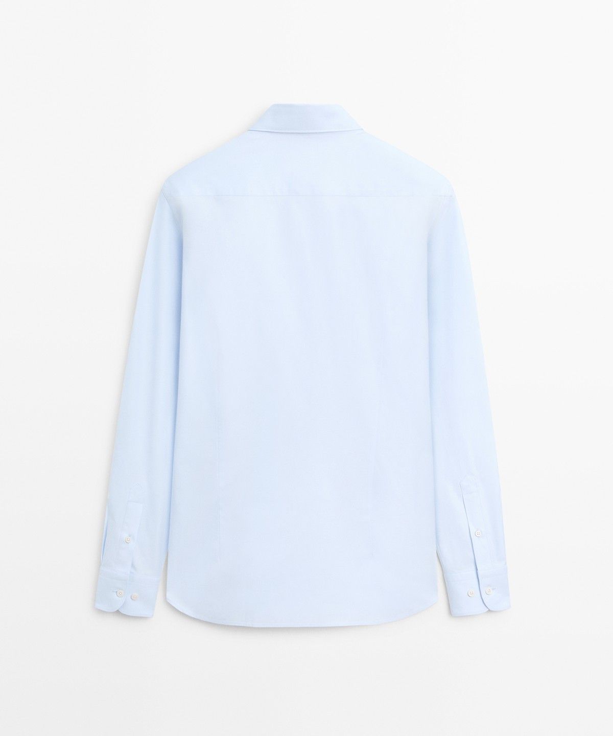 마시모두띠(MASSIMO DUTTI) 100% 코튼 슬림 핏 셔츠