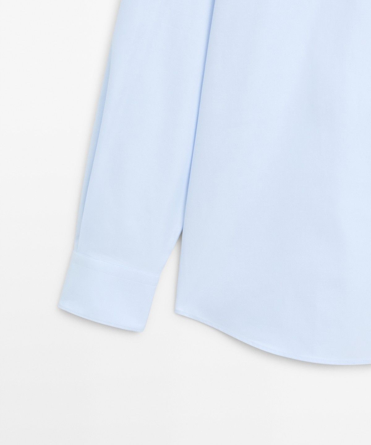 마시모두띠(MASSIMO DUTTI) 100% 코튼 슬림 핏 셔츠