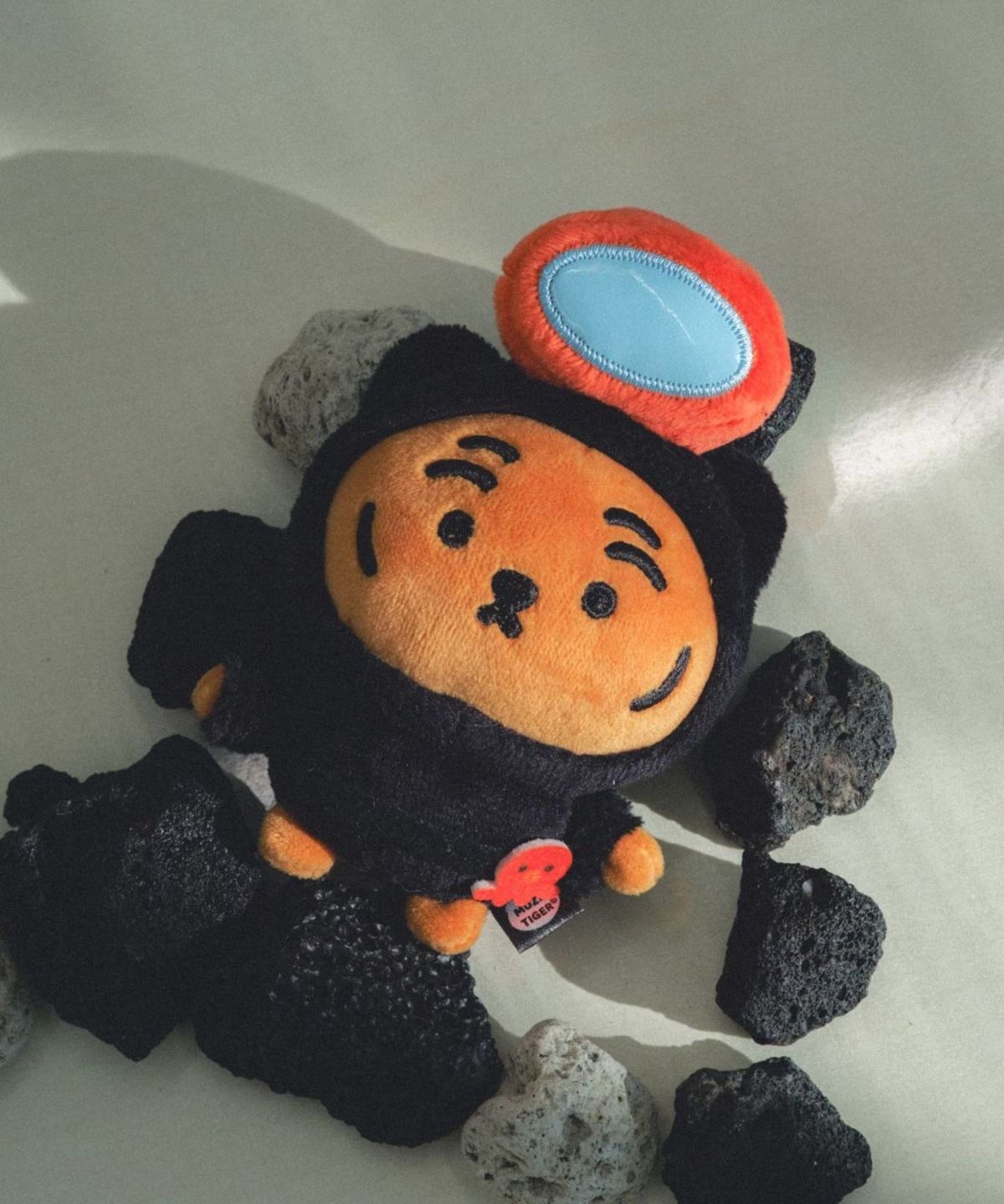 무직타이거(MUZIKTIGER) 무직타이거 뚱랑투어 제주 인형 키링 3종