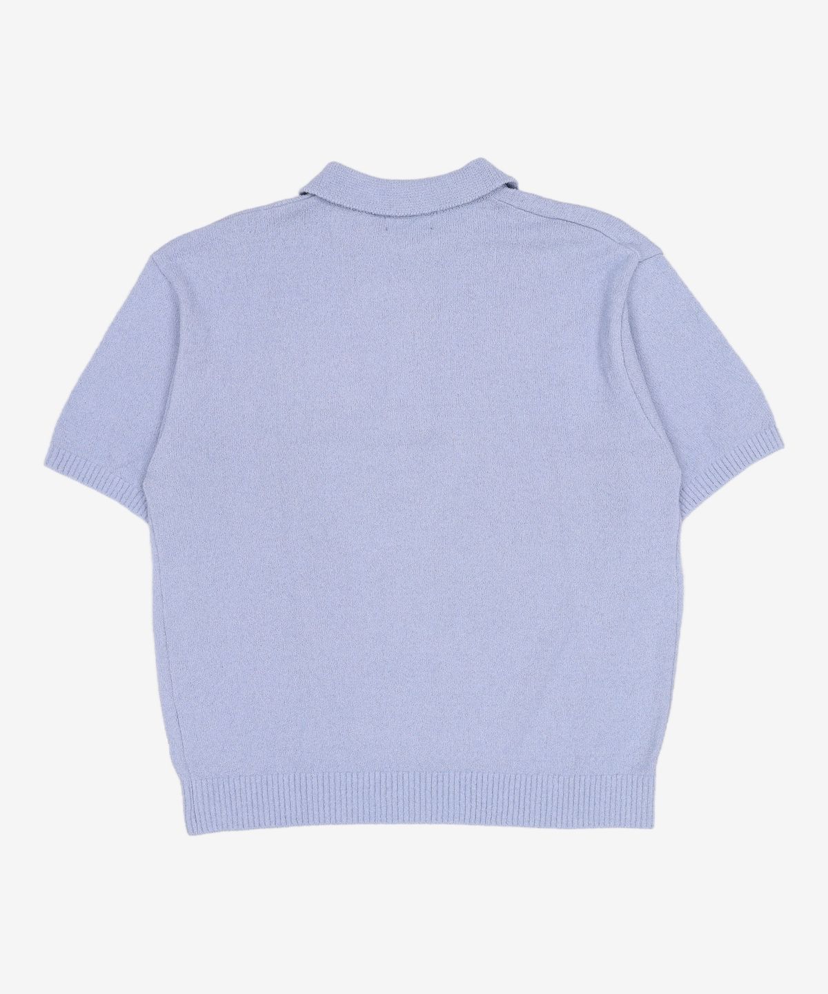 예일(YALE) [COOL] EMBROIDERY DAN BOUCLE PK KNIT SKY BLUE L