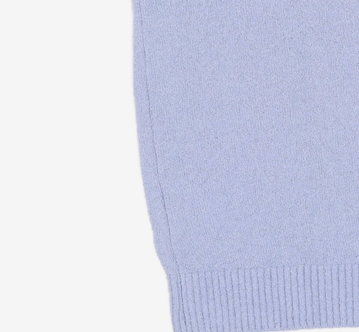 예일(YALE) [COOL] EMBROIDERY DAN BOUCLE PK KNIT SKY BLUE L