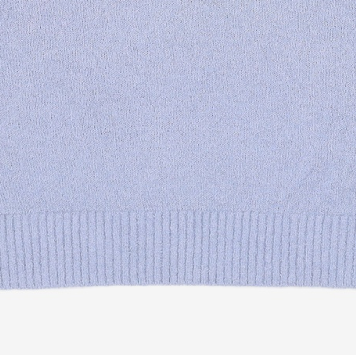 예일(YALE) [COOL] EMBROIDERY DAN BOUCLE PK KNIT SKY BLUE L