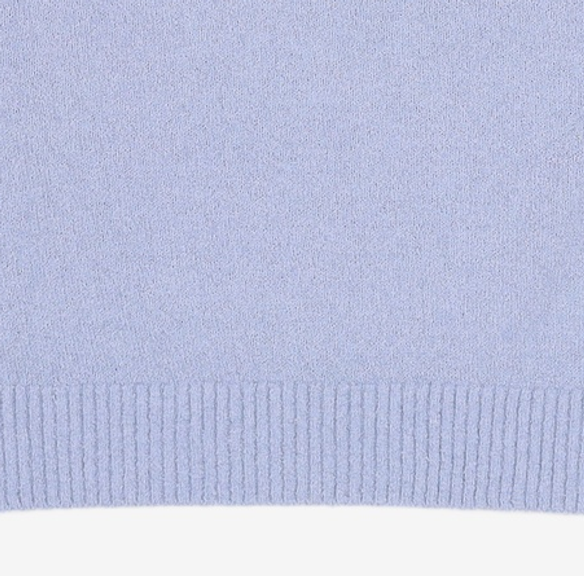 예일(YALE) [COOL] EMBROIDERY DAN BOUCLE PK KNIT SKY BLUE L