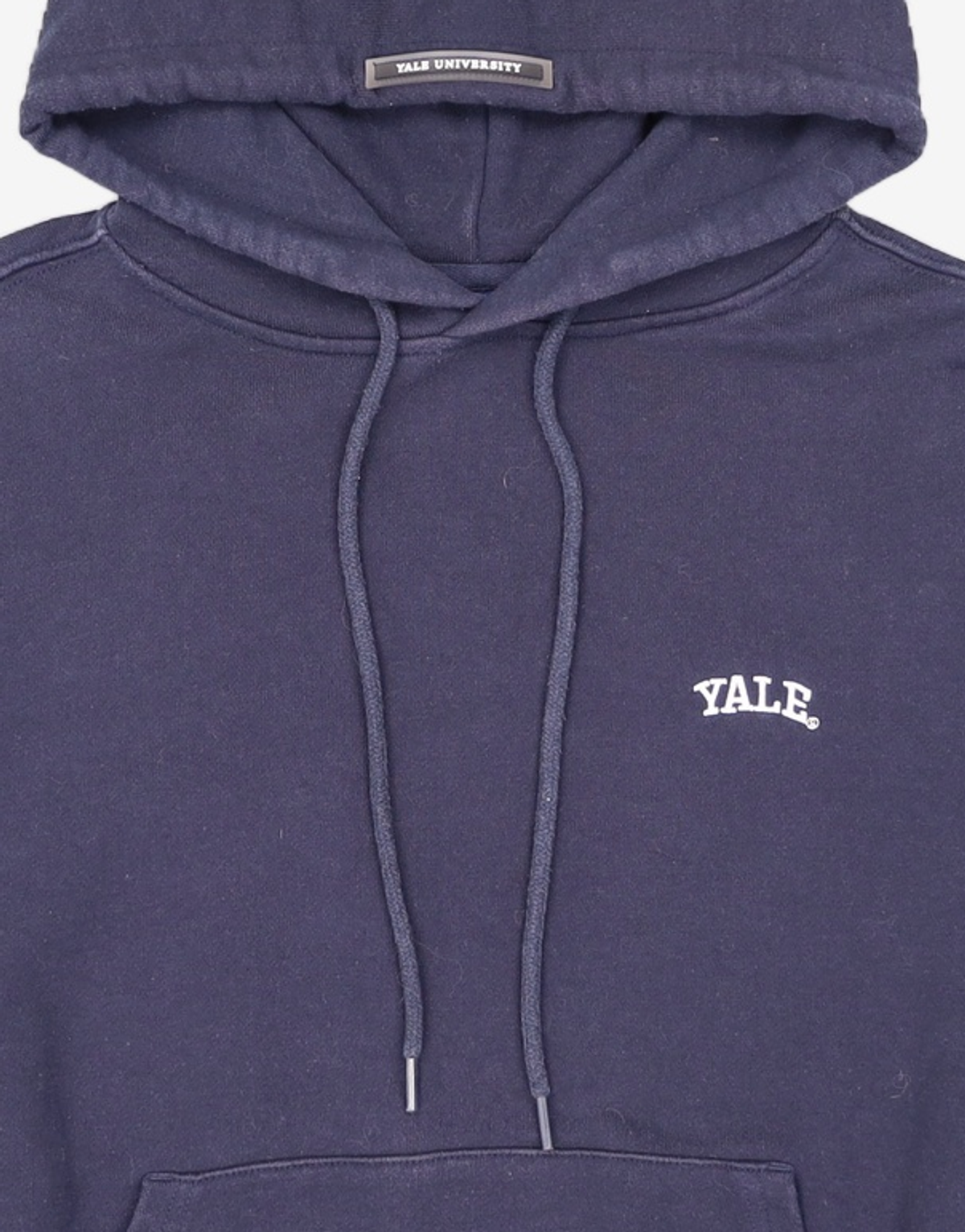 예일(YALE) [ONEMILE WEAR] SMALL ARCH HOODIE NAVY 1