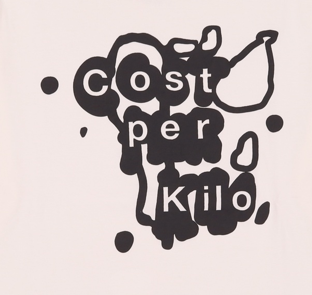 코스트 퍼 킬로(Cost per Kilo) 긴소매 티셔츠 XL