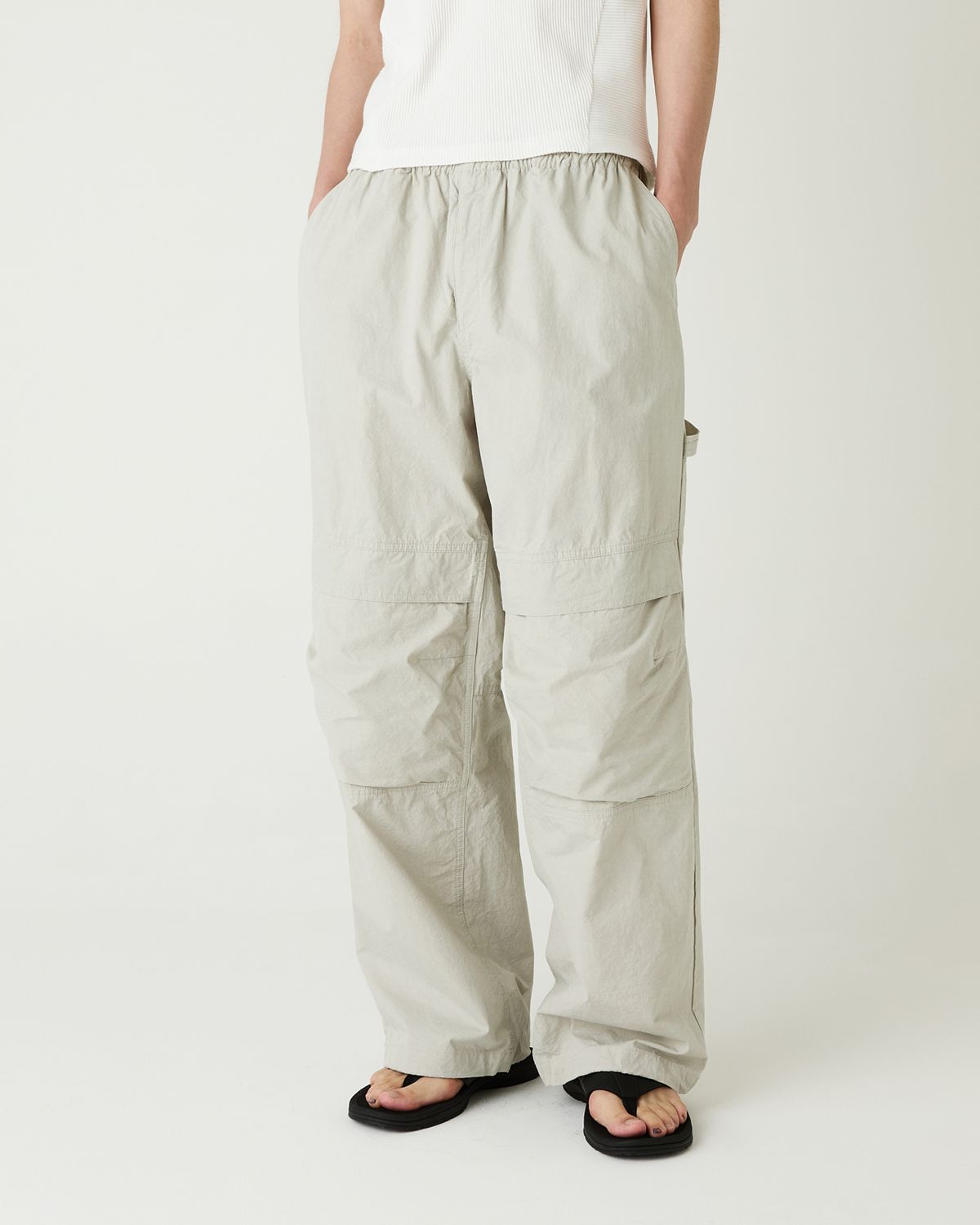 디앤드퀘스천(THEENDQUESTION) Batik washing pants / GRAY