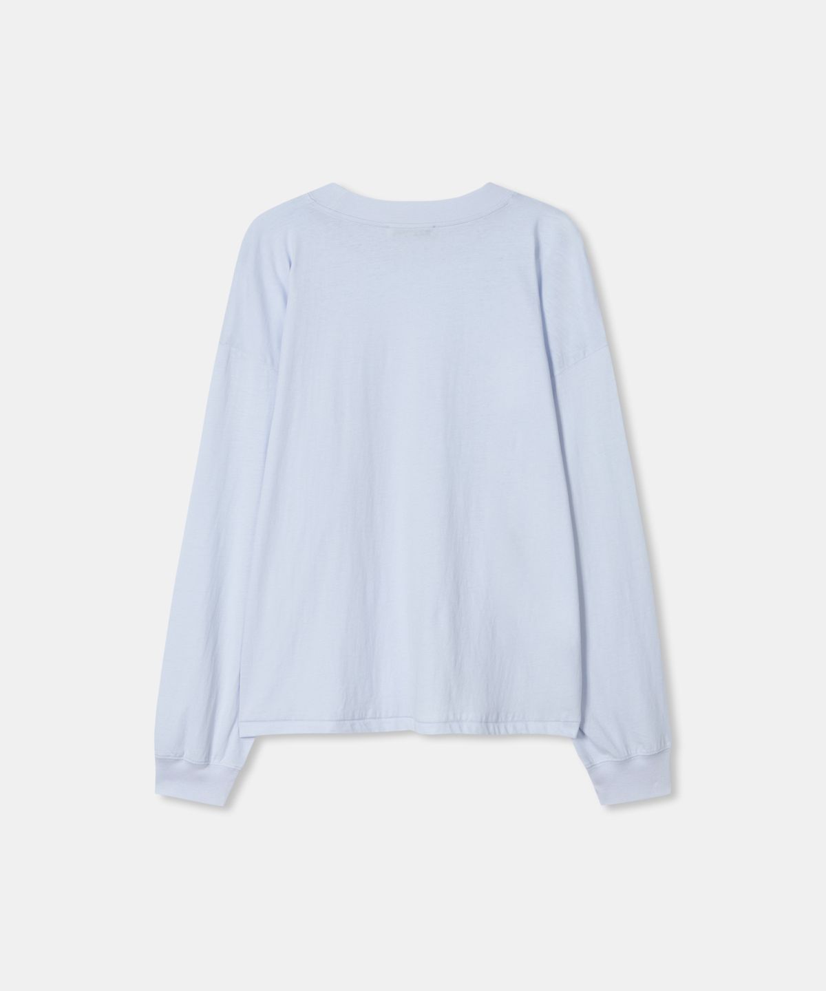 디앤드퀘스천(THEENDQUESTION) Bio-washed t-shirt / LIGHT BLUE