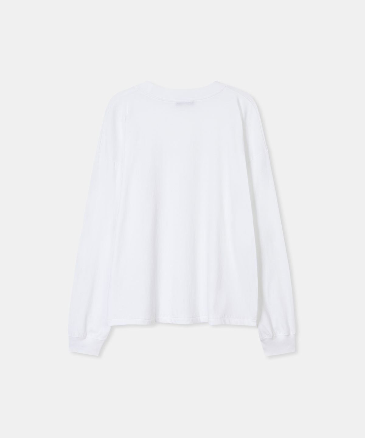 디앤드퀘스천(THEENDQUESTION) Bio-washed t-shirt / WHITE