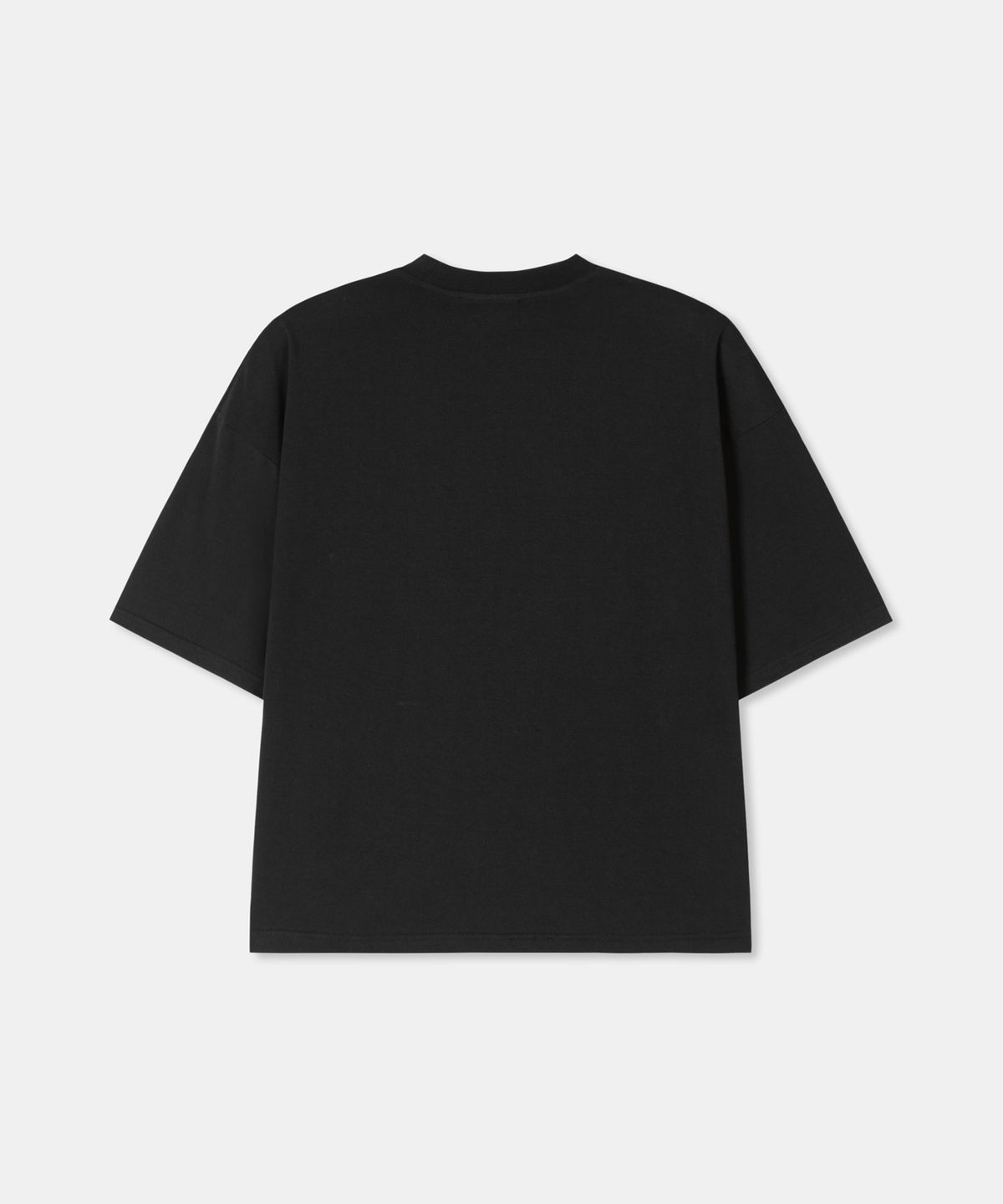 디앤드퀘스천(THEENDQUESTION) Symbol embroidery t-shirt / BLACK