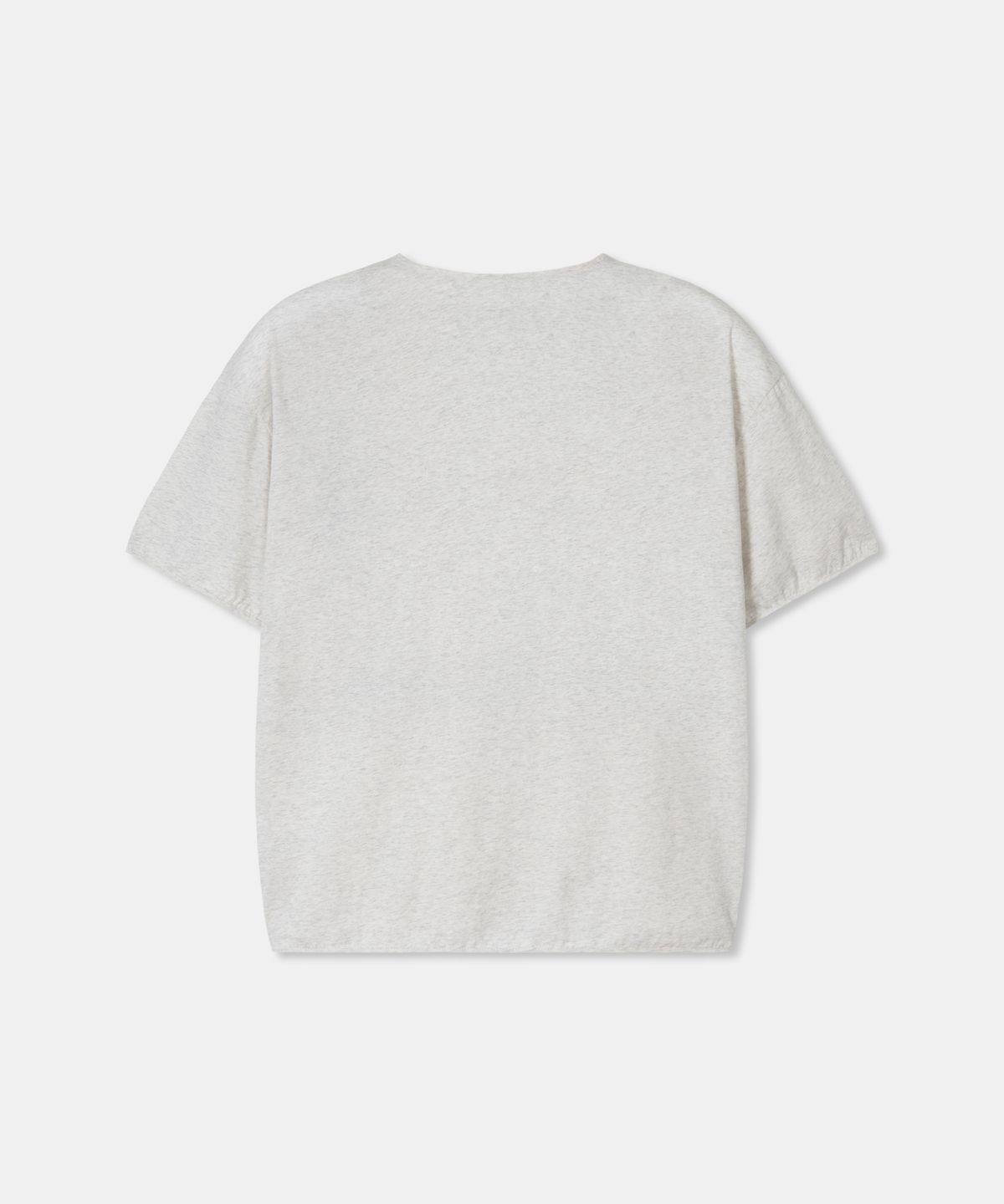 디앤드퀘스천(THEENDQUESTION) Pima cotton t-shirt / GRAY