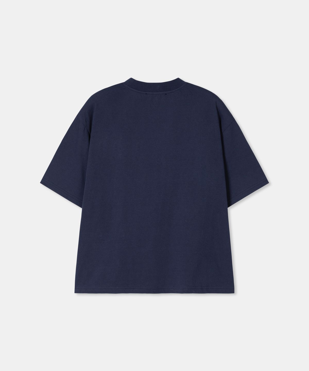 디앤드퀘스천(THEENDQUESTION) Little thing print t-shirt / NAVY