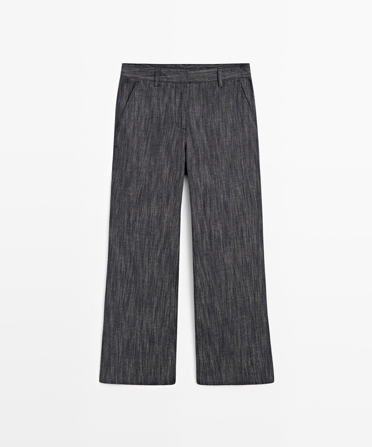 마시모두띠(MASSIMO DUTTI) 크롭 플레어 팬츠