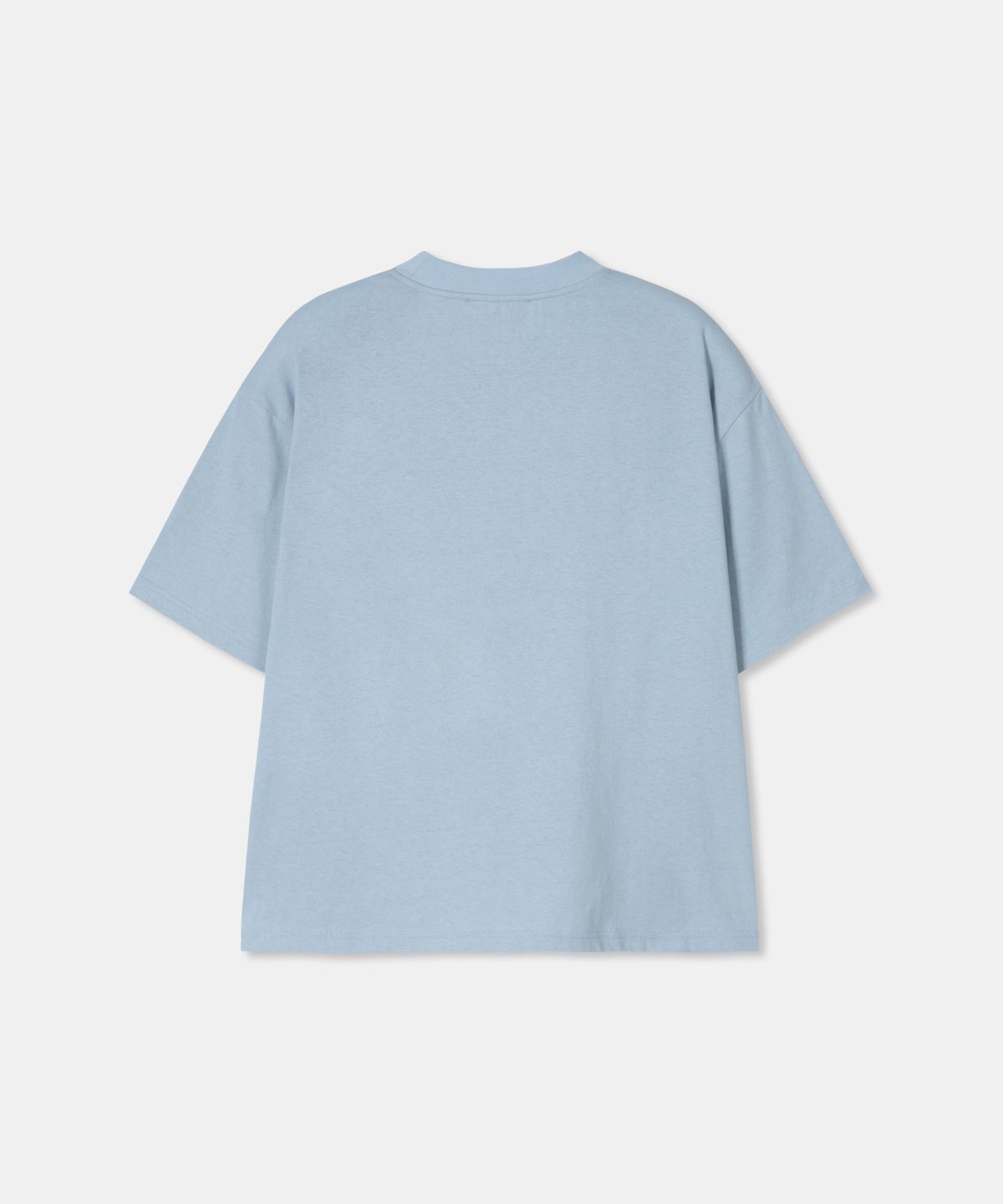디앤드퀘스천(THEENDQUESTION) Little thing print t-shirt / LIGHT BLUE