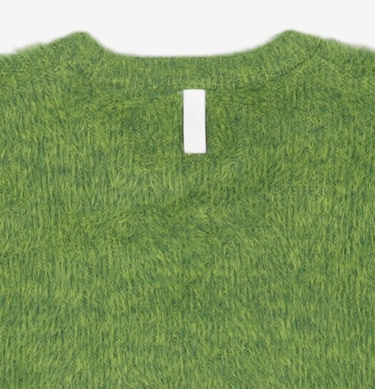 노매뉴얼(NOMANUAL) (시그니처종료)CROPPED HAIRY KNIT - 5 COLOR S