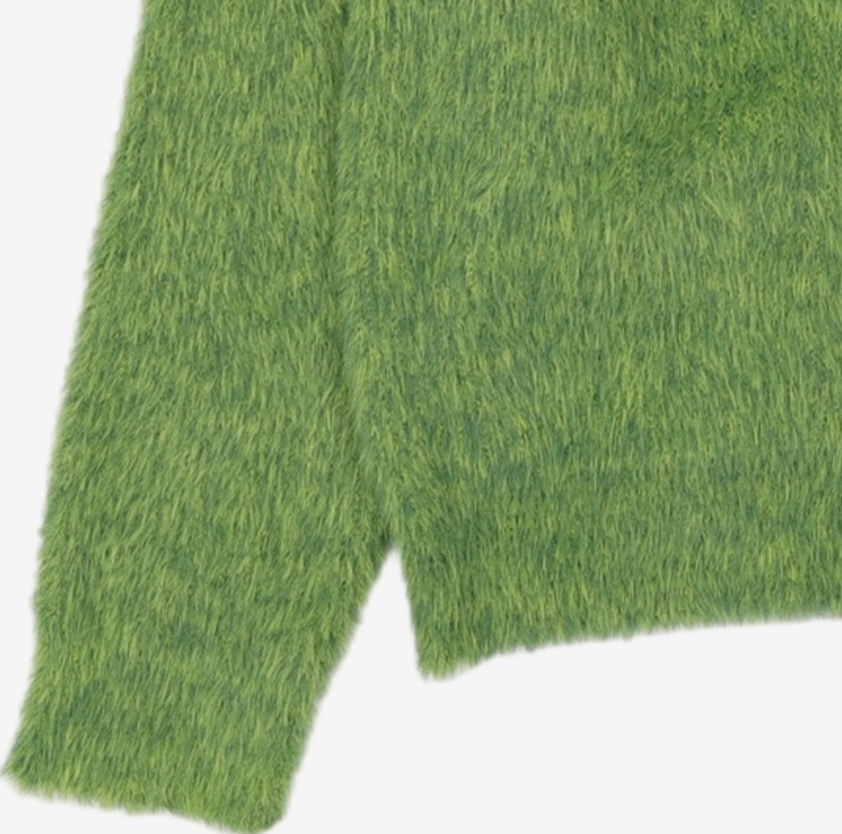 노매뉴얼(NOMANUAL) (시그니처종료)CROPPED HAIRY KNIT - 5 COLOR S