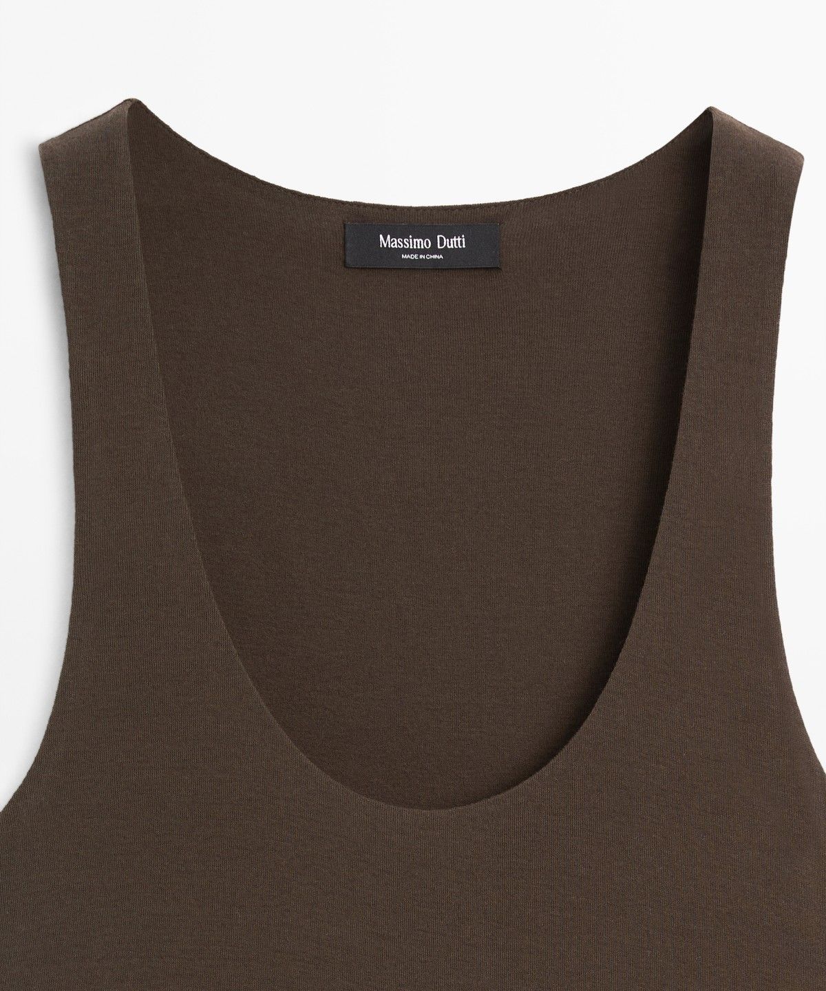 마시모두띠(MASSIMO DUTTI) 퍼프 디테일 미디 원피스