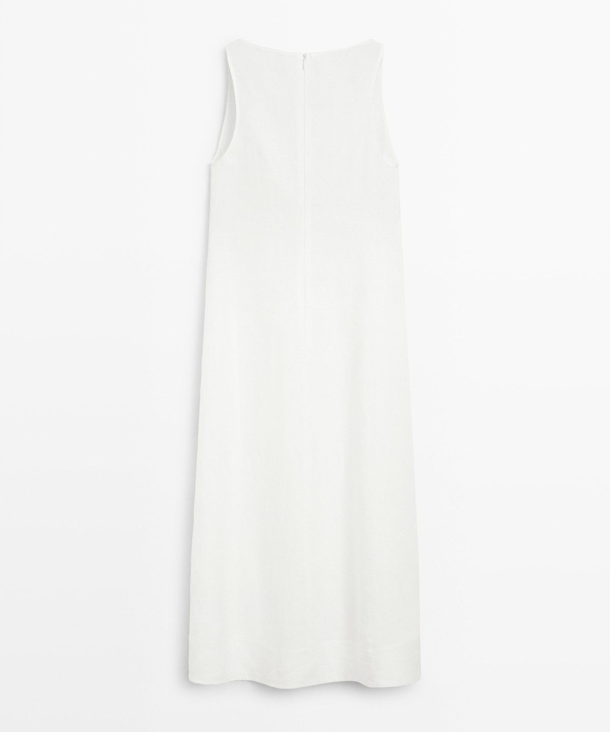 마시모두띠(MASSIMO DUTTI) 100% 린넨 홀터넥 원피스