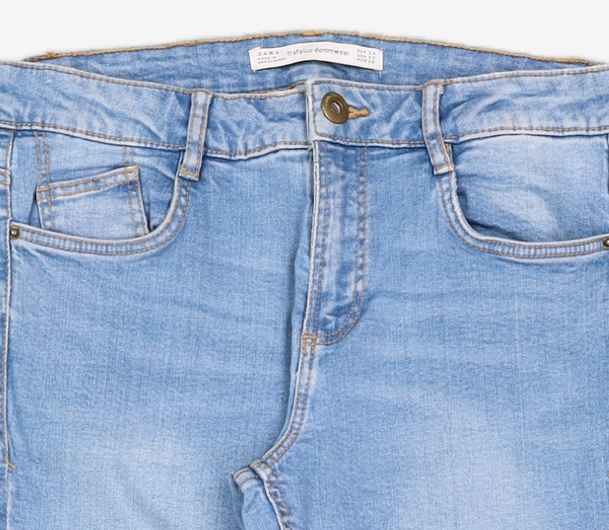 자라(ZARA) 청/데님 팬츠 38