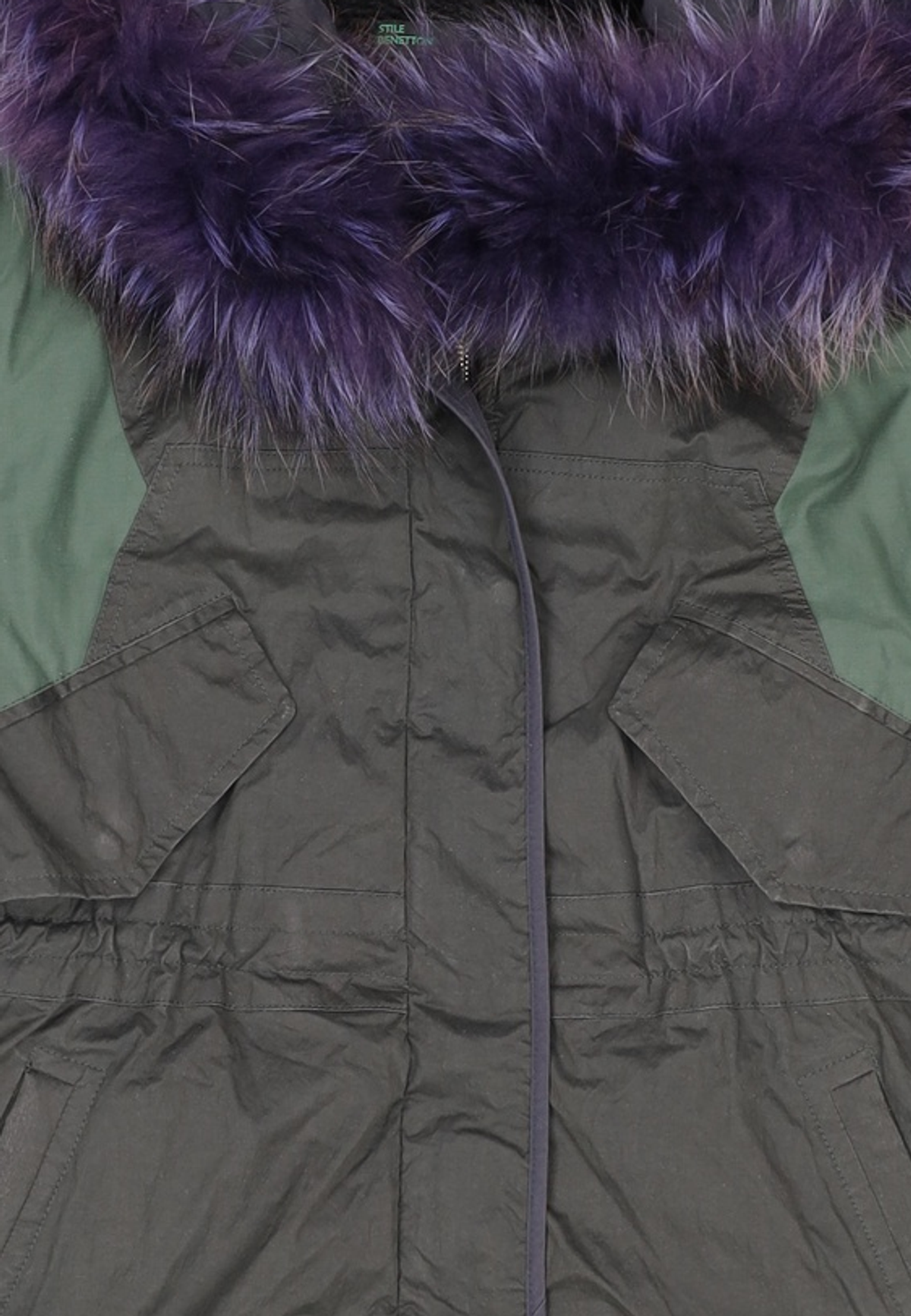 스타일 베네통(STILE BENETTON.) 하프 패딩/하프 헤비 아우터 42