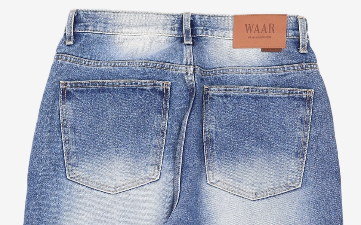 와르(WAAR) 청/데님 팬츠 S