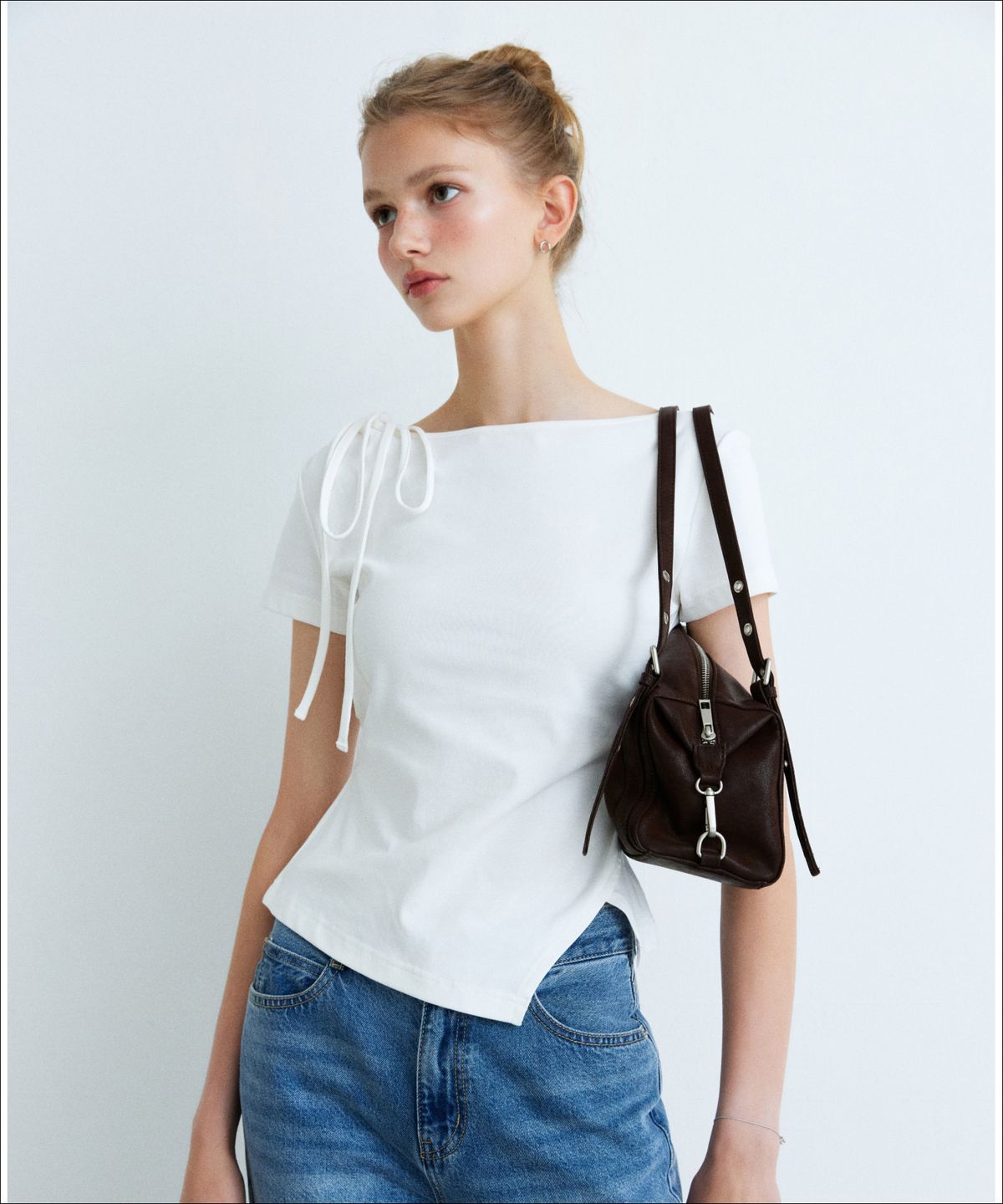 미쏘(MIXXO) 아일렛 숄더백 MIABGG602G MIABGG92QG