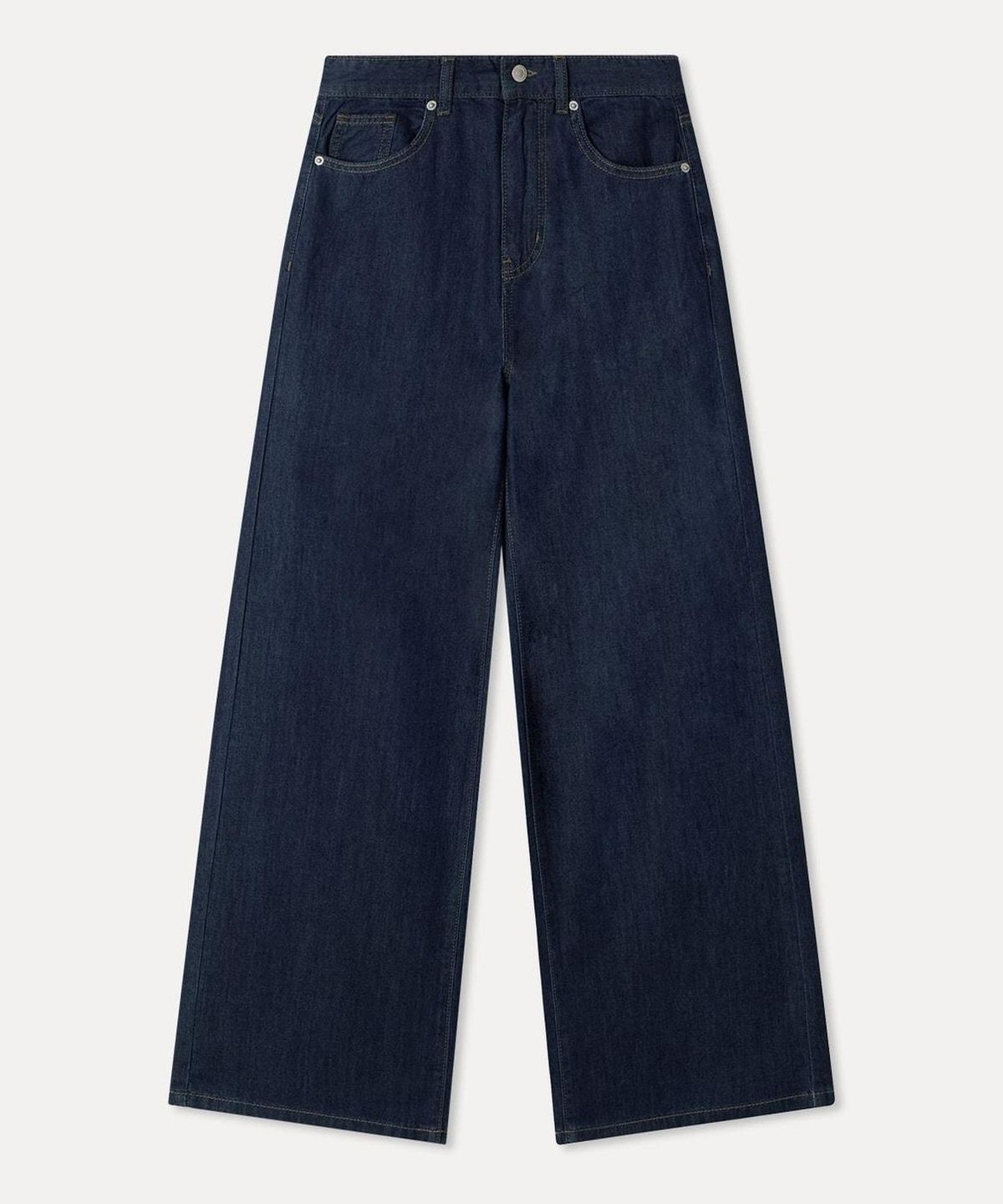 미쏘(MIXXO) 라이트 와이드핏 데님_MIWTJG713J