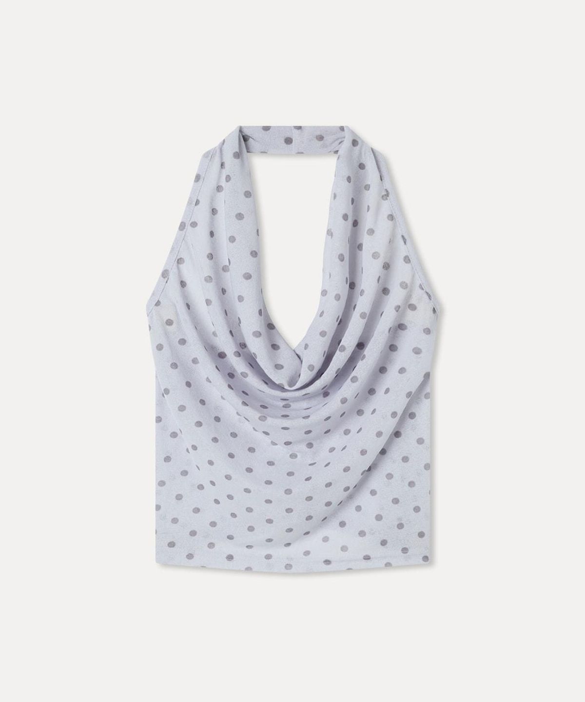 미쏘(MIXXO) 도트 홀터넥 슬리브리스 RE HNG62MS_MIWHNG73QS